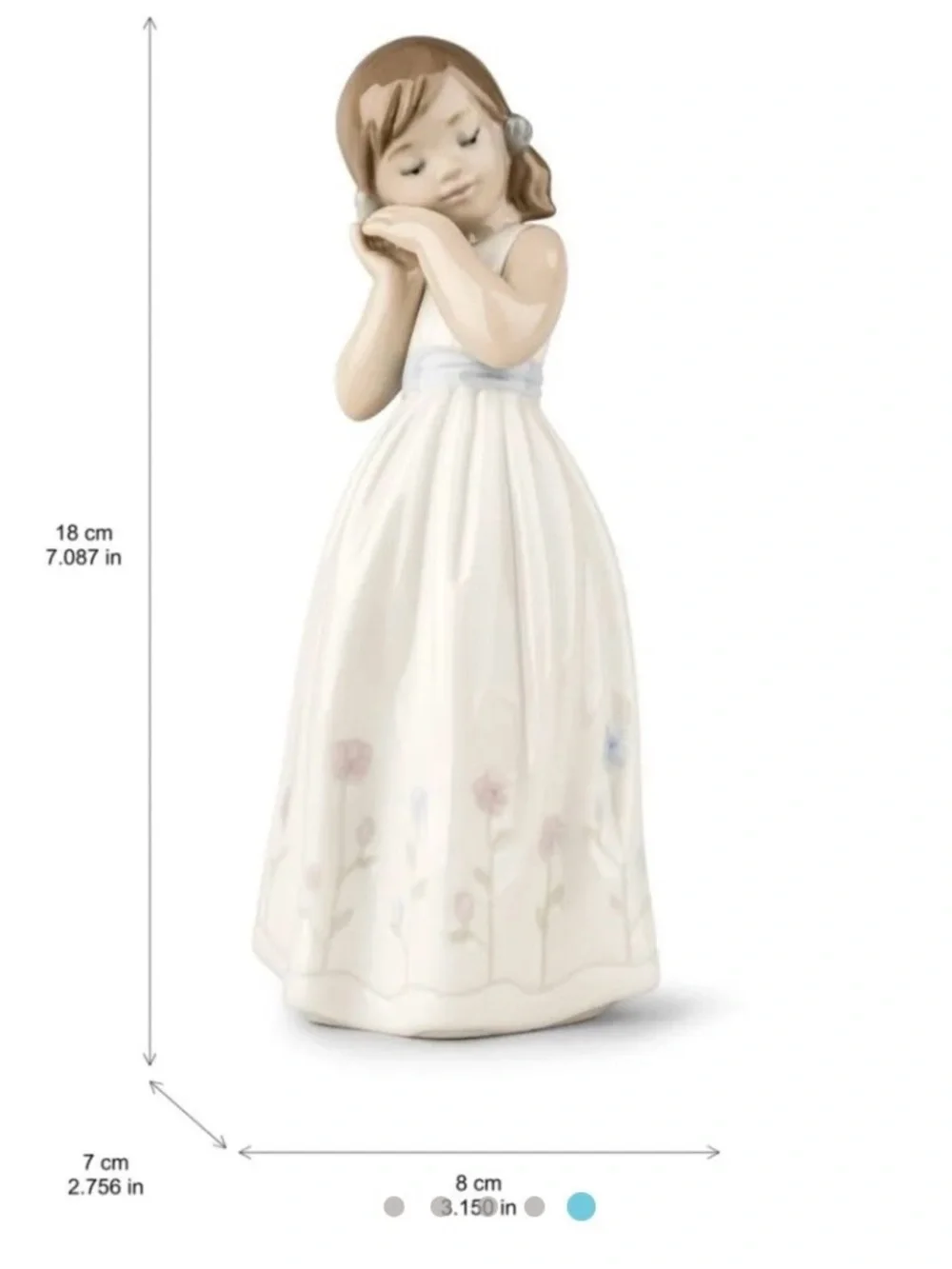 Lladro "My Sweet Princess" porcelain figurine - Picture 9 of 10